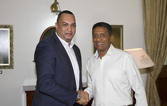 President Faure meets first Seychellois General Manager of IOT