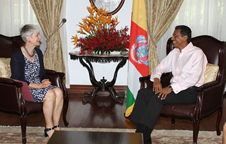 Courtesy call by the Ambassador of the Federal Republic of Germany to Seychelles