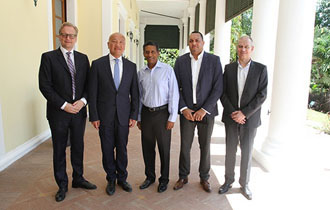 Seychelles President receives Delegation from Thai Union
