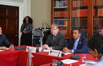 President Faure delivers remarks at Chatham House
