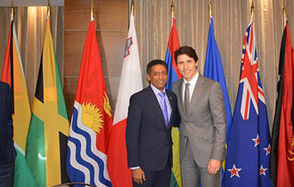 President Faure attends meeting hosted by the Prime Minister of Canada for Commonwealth Small Island and Coastal States