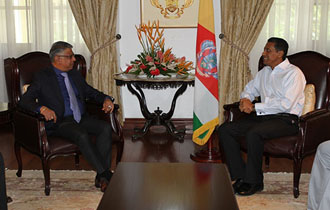 Courtesy Call by Mauritian Minister for Industry, Commerce, and Consumer Protection