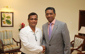 President Faure held bilateral talks with the Mayor of Panaji