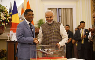 Cooperation between Seychelles and India takes new heights