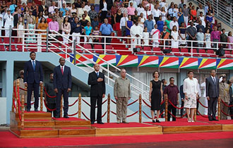 Seychelles celebrates 42nd Anniversary of Independence with National Day Parade