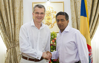 Farewell call by Czech Ambassador to Seychelles