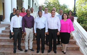President Faure meets with Seychelles Ambassadors