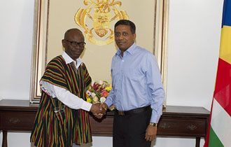 New Ghanaian High Commissioner to Seychelles Accredited