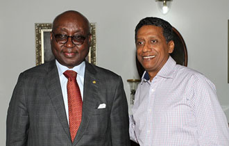 President Faure receives former President of the African Development Bank