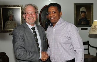 Courtesy Call by World Bank Country Director for Seychelles