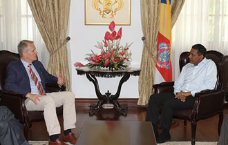 President Faure receives Special Envoy from Norway