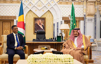President Faure holds bilateral meeting with King Salman of the Kingdom of Saudi Arabia
