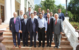 President Faure receives Turkish Delegation