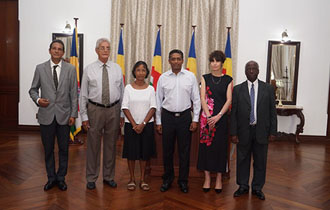 Chairperson and Commissioners of the Truth, Reconciliation and National Unity Commission Sworn in