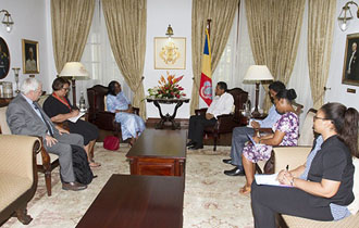 President Faure receives International Federation of the Red Cross (IFRC) Regional Director for Africa
