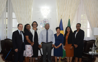 President Ramkalawan meets General Director of the Seventh-Day Adventist Women's Ministry