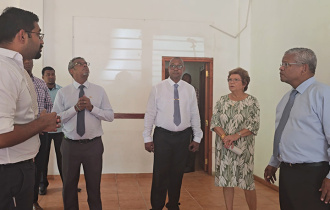 President Ramkalawan Visits Site of Proposed Day Care Centre at Souvenir, La Misère