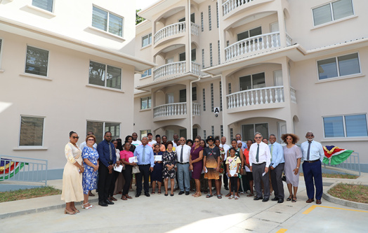 16 Housing Units at Vilaz Waterloo, St Louis officially handed over