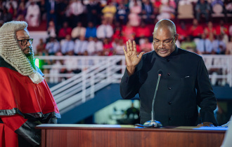 Dr. Patrick Herminie Sworn In as Sixth President of the Republic of Seychelles
