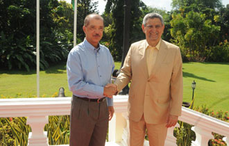 Courtesy call by President of Cabo Verde